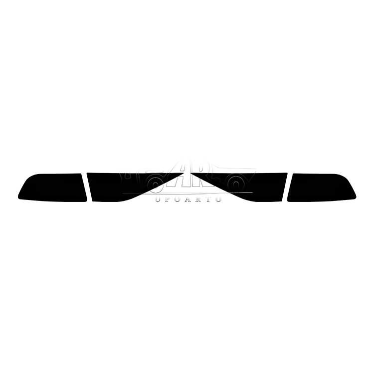 Corolla Sedan Tail Light Rear Overlay PreCut Tint Viny Cover Trim