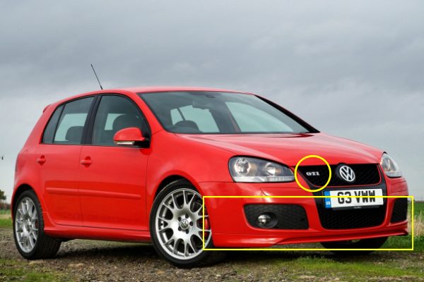 golf 5 gti front golf 5 gti front