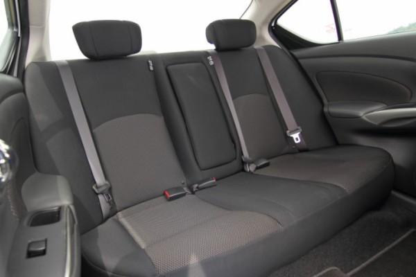 2012 Nissan Almera rear seat 2012 Nissan Almera rear seat