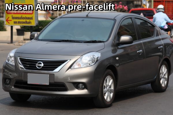 Nissan Almera pre-facelift Nissan Almera pre-facelift