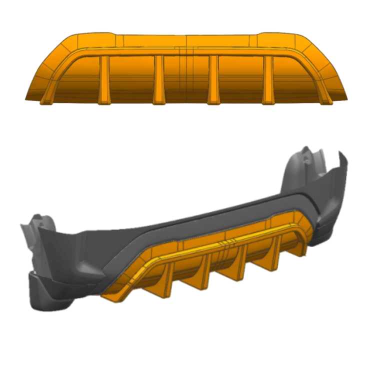 Suzuki Fronx Rear Diffuser Suzuki Fronx Rear Diffuser