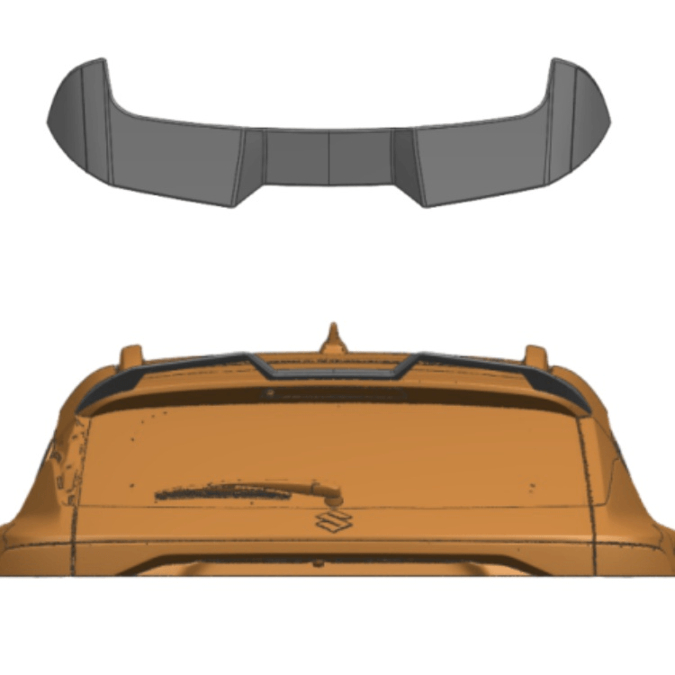 Suzuki Fronx Roof Spoiler Suzuki Fronx Roof Spoiler