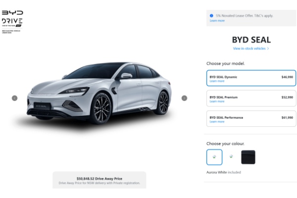 byd seal price byd seal price