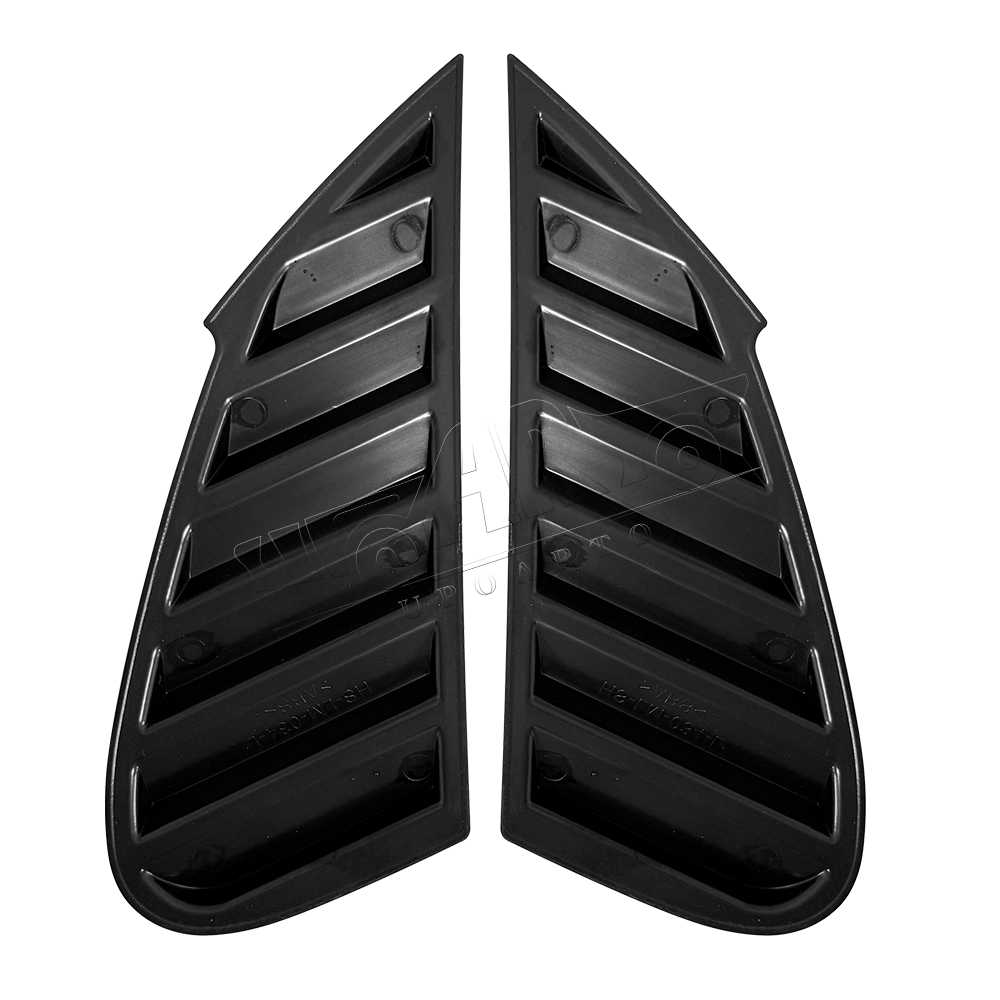 Baleno Rear Window Louver Cover Trims