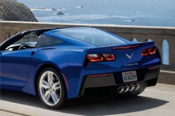Quad Exhaust Rear Design C7 Quad Exhaust Rear Design C7