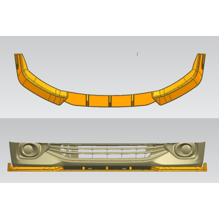 2022+ Suzuki Baleno 3 Parts Front Lip 2022+ Suzuki Baleno 3 Parts Front Lip