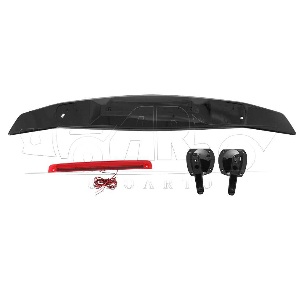 universal car rear tail spoiler