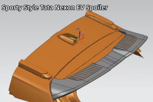 Sporty Style Tata Nexon EV Spoiler