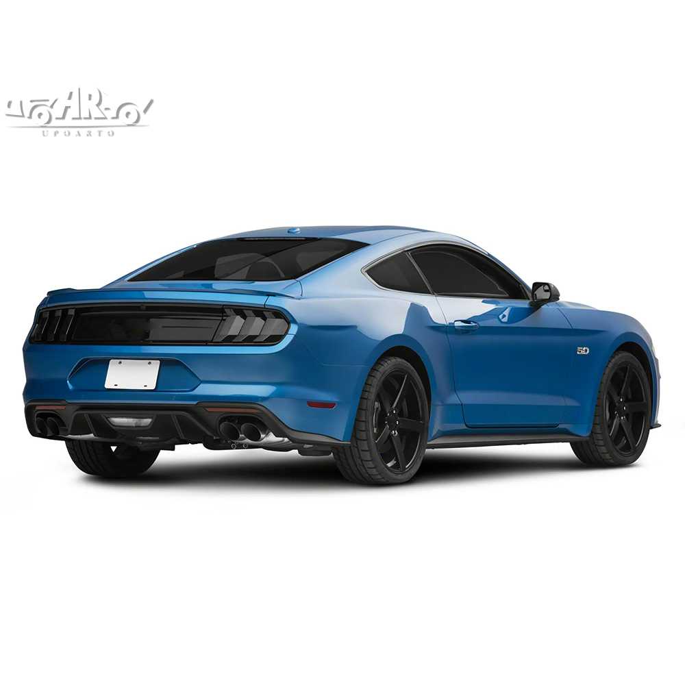 Mustang GT EcoBoost GT500 Rear Tail Led Lamp Cover 2021