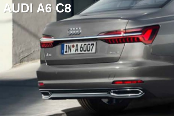 Audi A6 C8 Sedan Rear END Audi A6 C8 Sedan Rear END