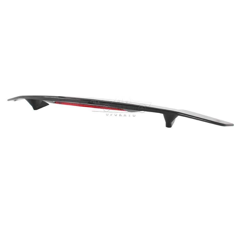 universal tail spoiler for automobile