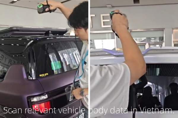 Scan relevant vehicle body data in Vietnam.