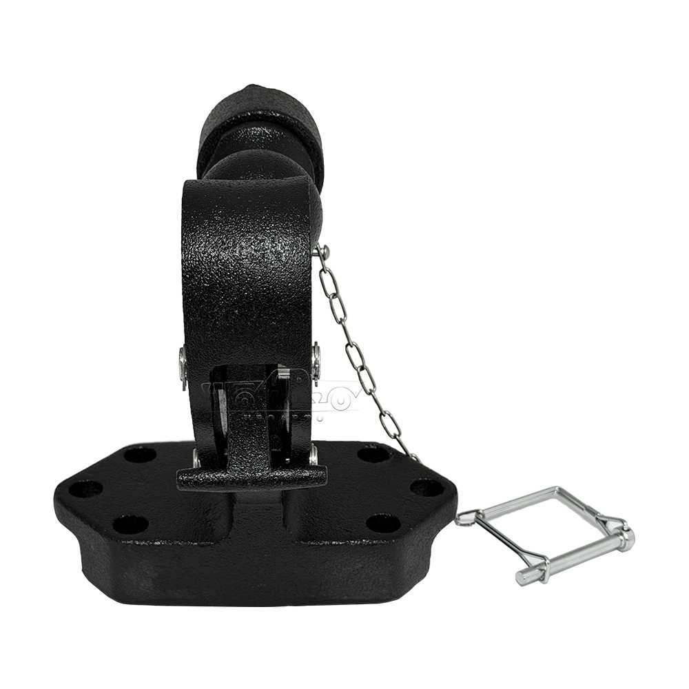 Universal Type Iron Spherical Towing Hook Trailer Hitch Receiver