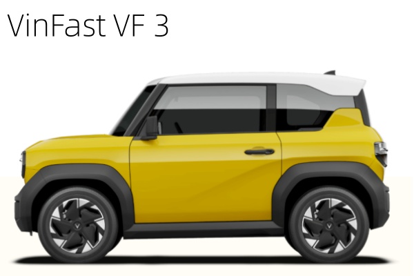 VinFast VF 3 side