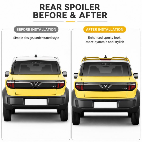 VinFast VF 3 Rear Roof Spoiler