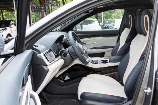 Leather or premium synthetic leather seats