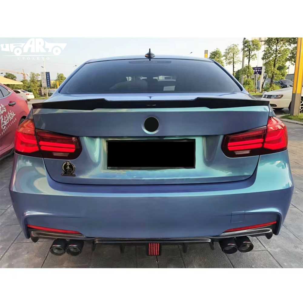 rear lip f30 dual exhaust