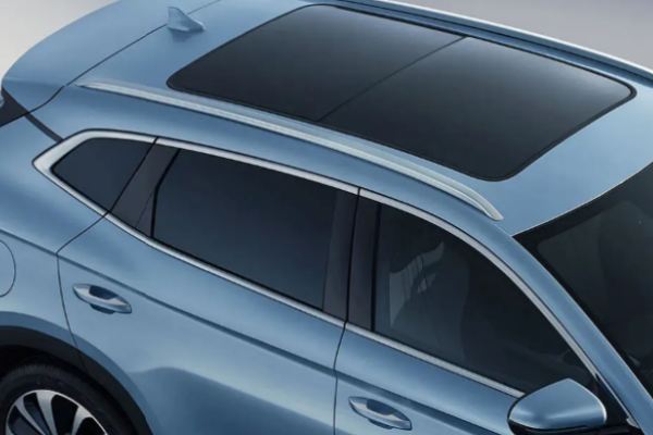 Panoramic sunroof on higher trims
