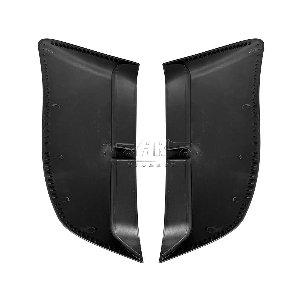 Mustang Rear Door Side Fender Scoops Fin Vents Trim