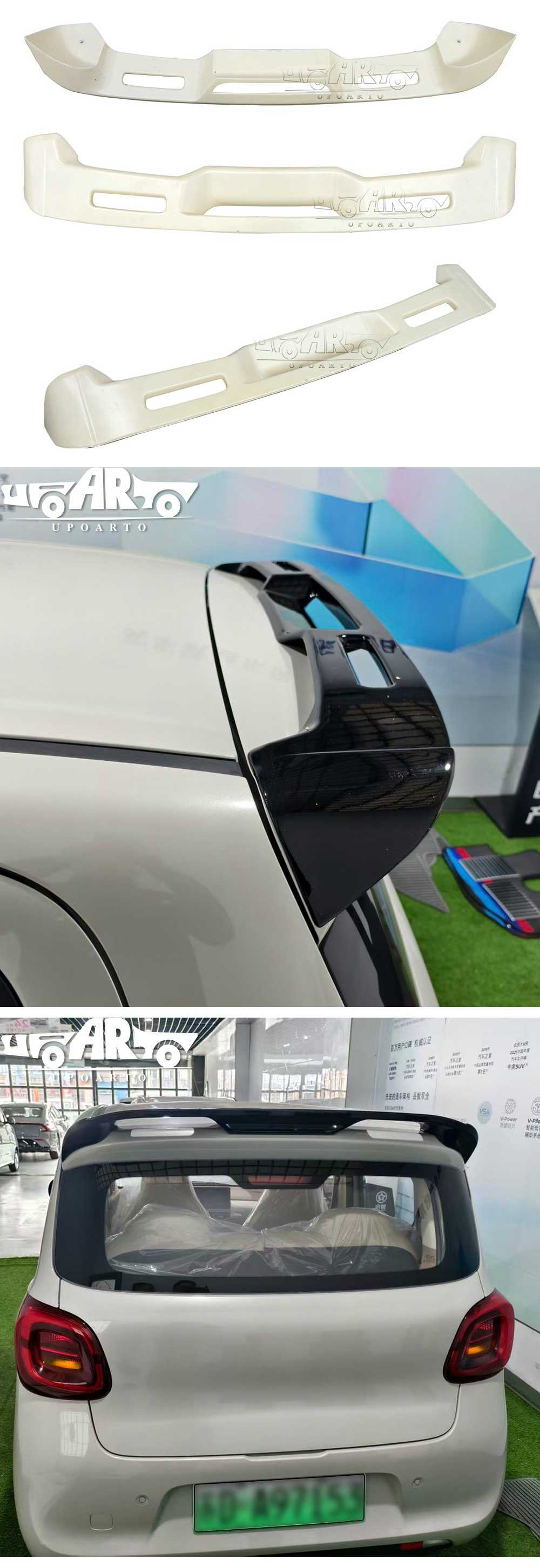 Wuling Hongguang Mini 4-Door Back Roof Spoiler