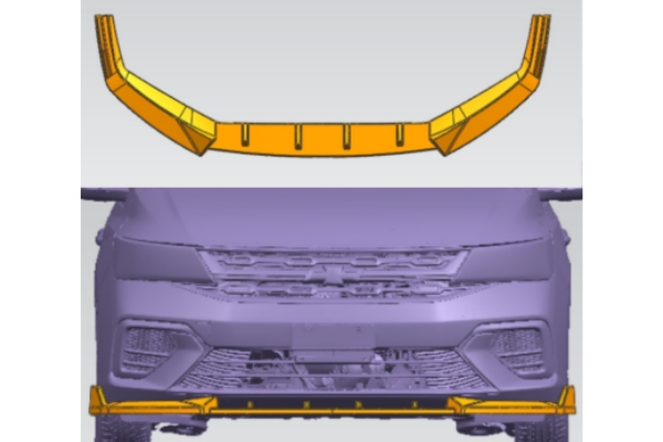 Front lips for Chevrolet Aveo 310C Front lips for Chevrolet Aveo 310C