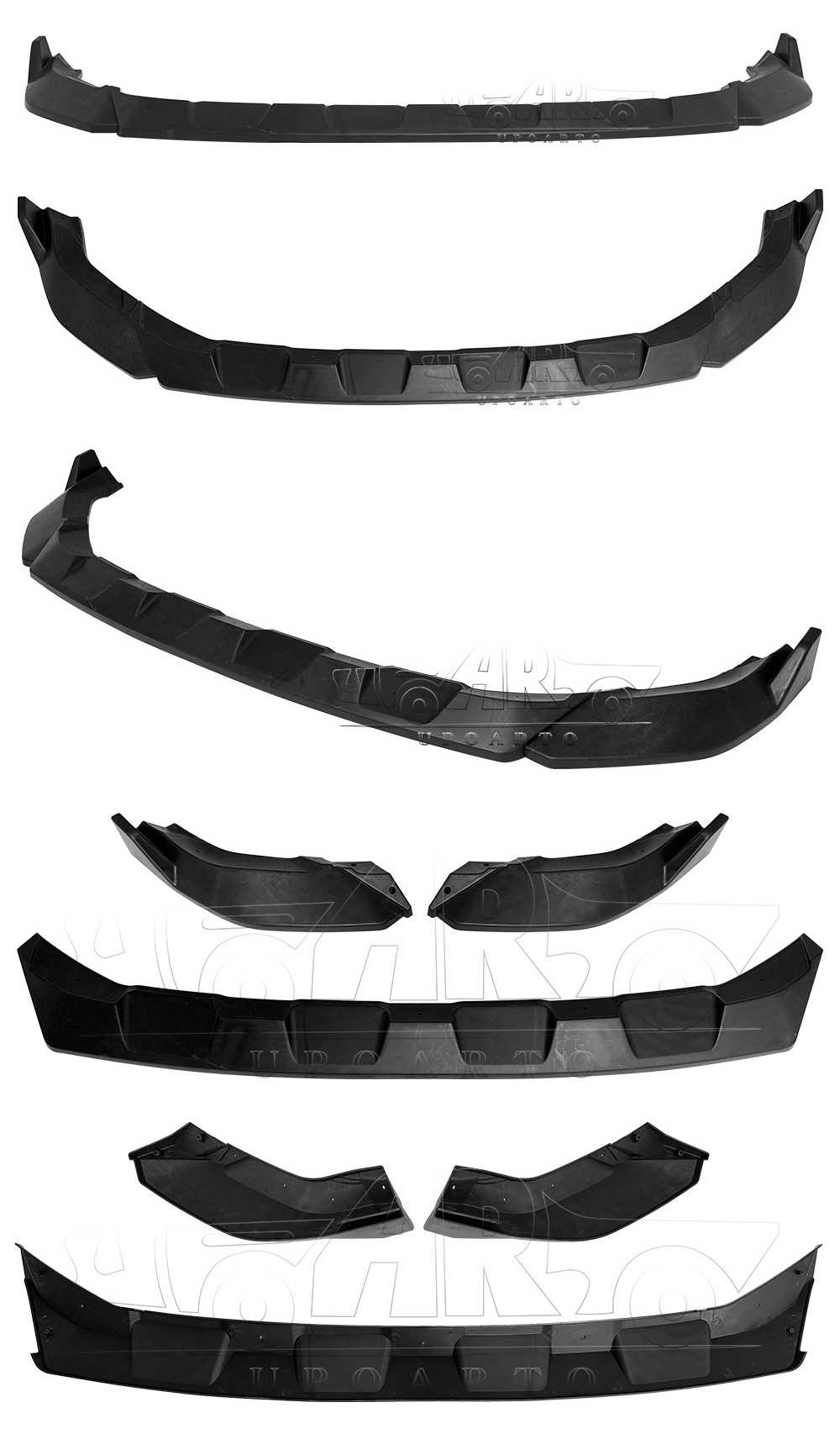 T-Roc R MK1 Facelift Front Lip