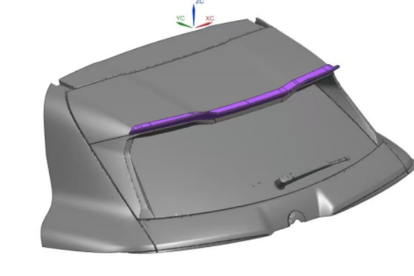 BMW iX3 NA5 Roof Spoiler