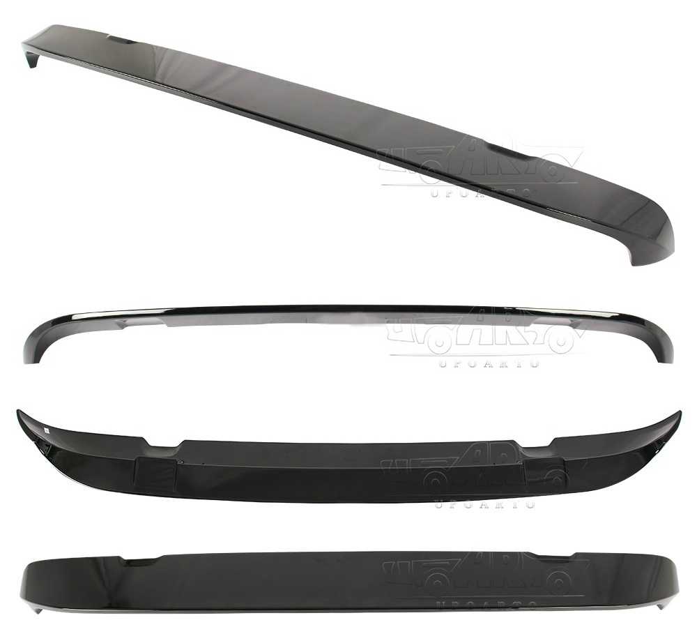 Vivaro Vauxhall Single Door Back Roof Spoiler