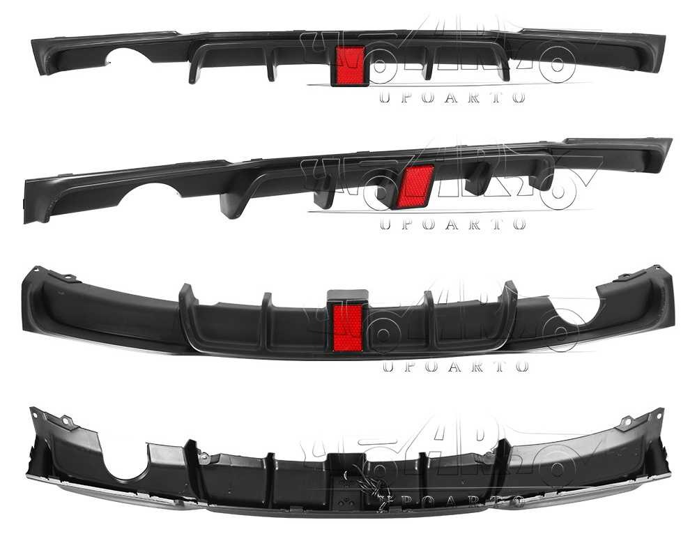 BMW 3 Series F30 M Sport Rear Bumper Lip