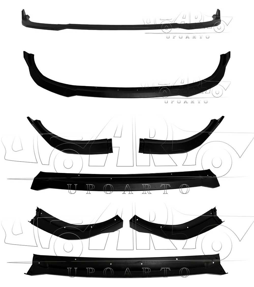 Cupra Raval 3 Sections Front Bumper Lip